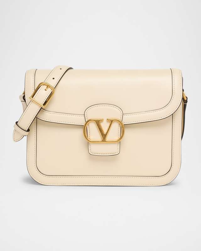 9 to 5 Flap Leather Saddle Crossbody Bag